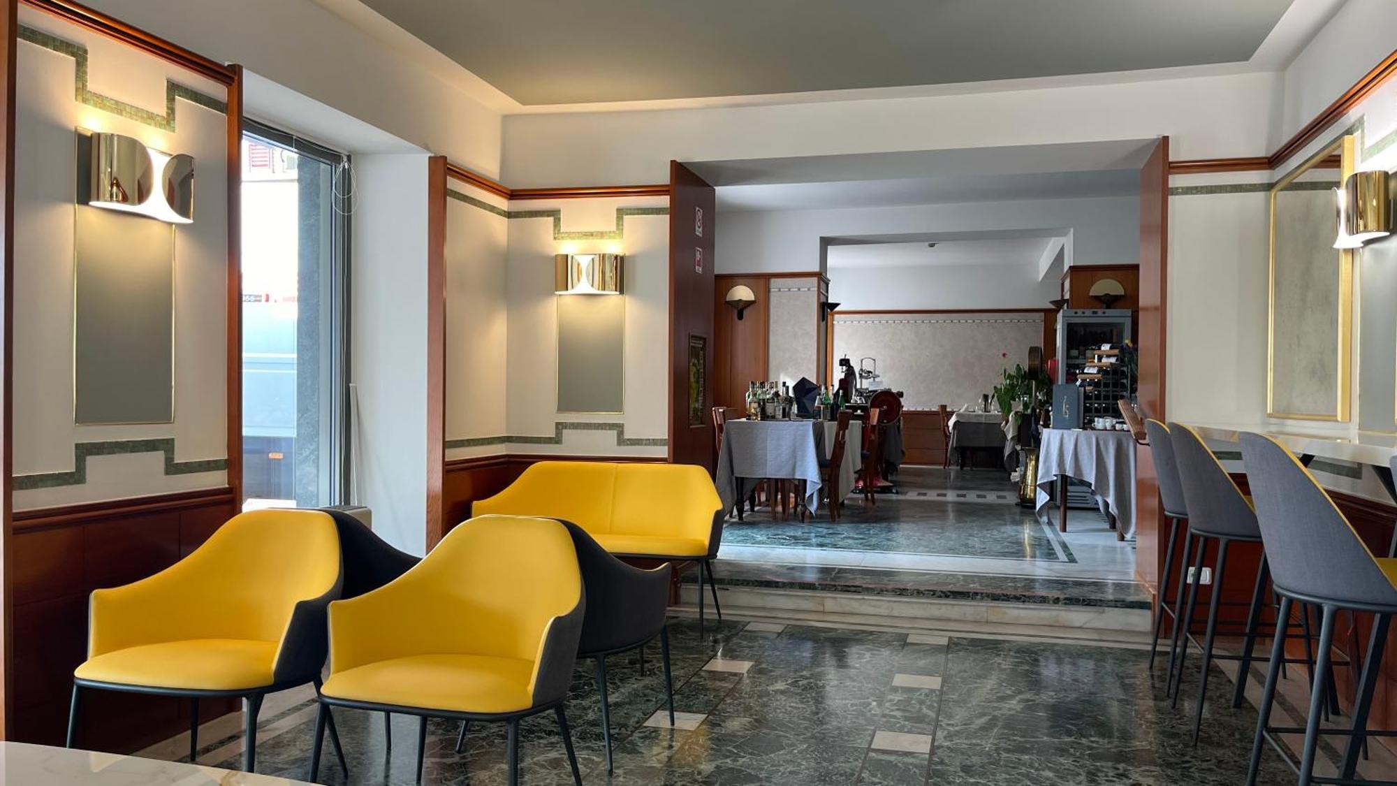 Hotel Centrale San Pellegrino Terme Bagian luar foto
